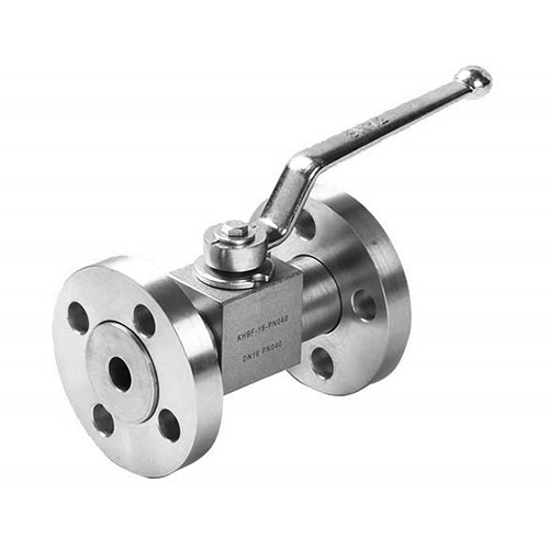 2-way ball valves with DIN connections